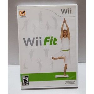 Wii Fit Fitness Game Complete With Manual